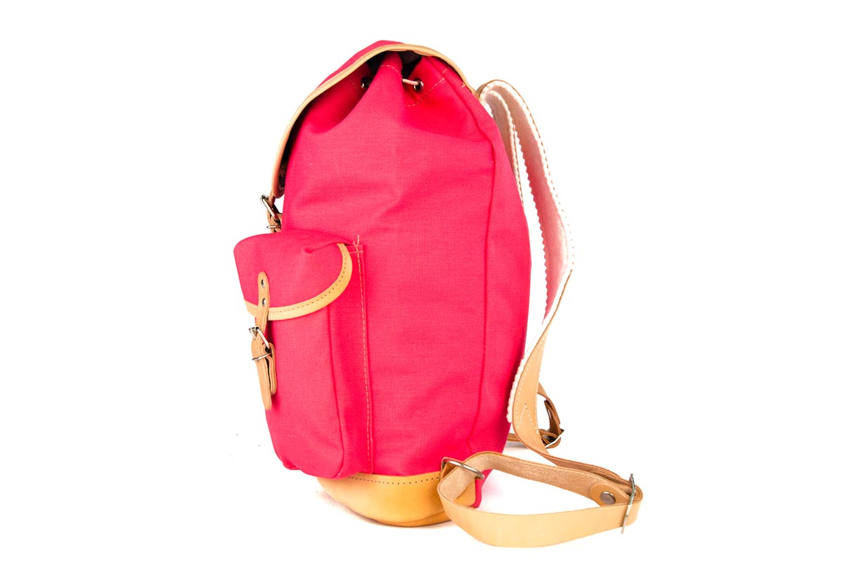 RU135 Wander- und Freizeitrucksack Lederboden 14 L Pink