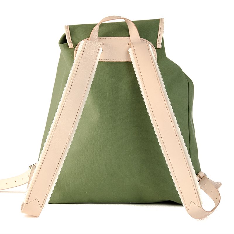 RU137 Baumwoll-Rucksack 17 L Grün
