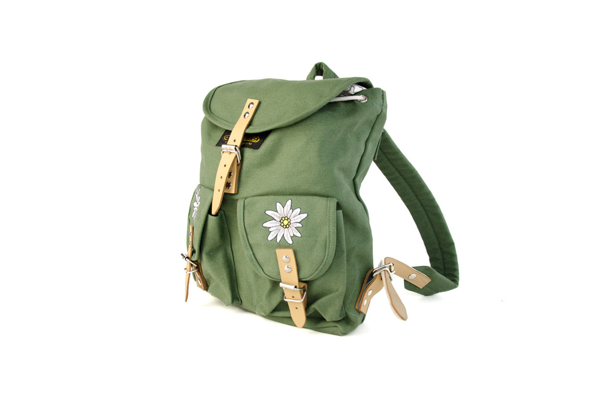 RU1379 Edelweiss Wander- u. City-Rucksack ca 8 L Oliv
