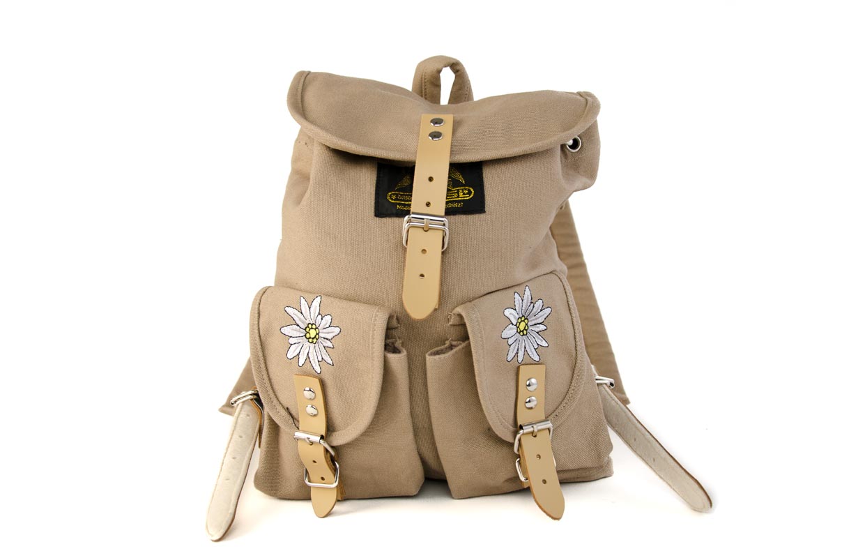 RU1379 Edelweiss Wander- u. City-Rucksack ca 8L Sand