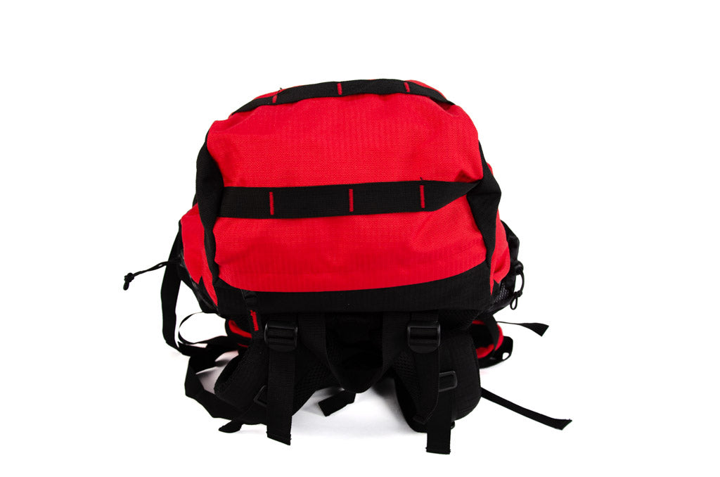 RU75 Tourenrucksack 65 L Rot mit Schwarz