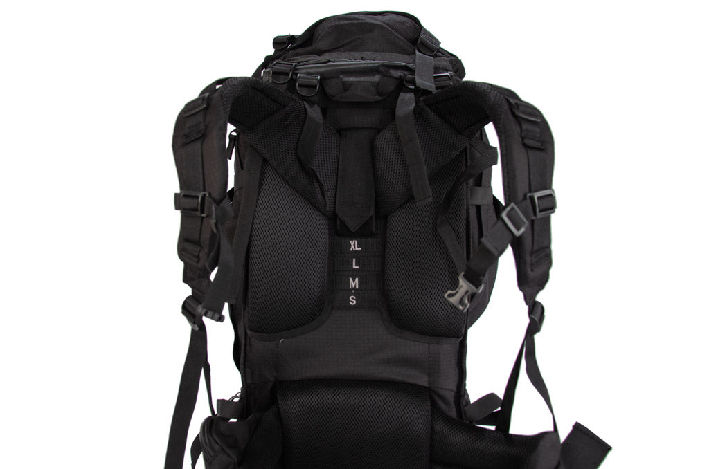 RU85 Trekking Backpack Large 85 L black