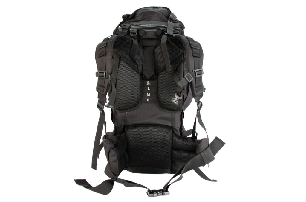 RU85 Trekking Backpack Large 85 L black