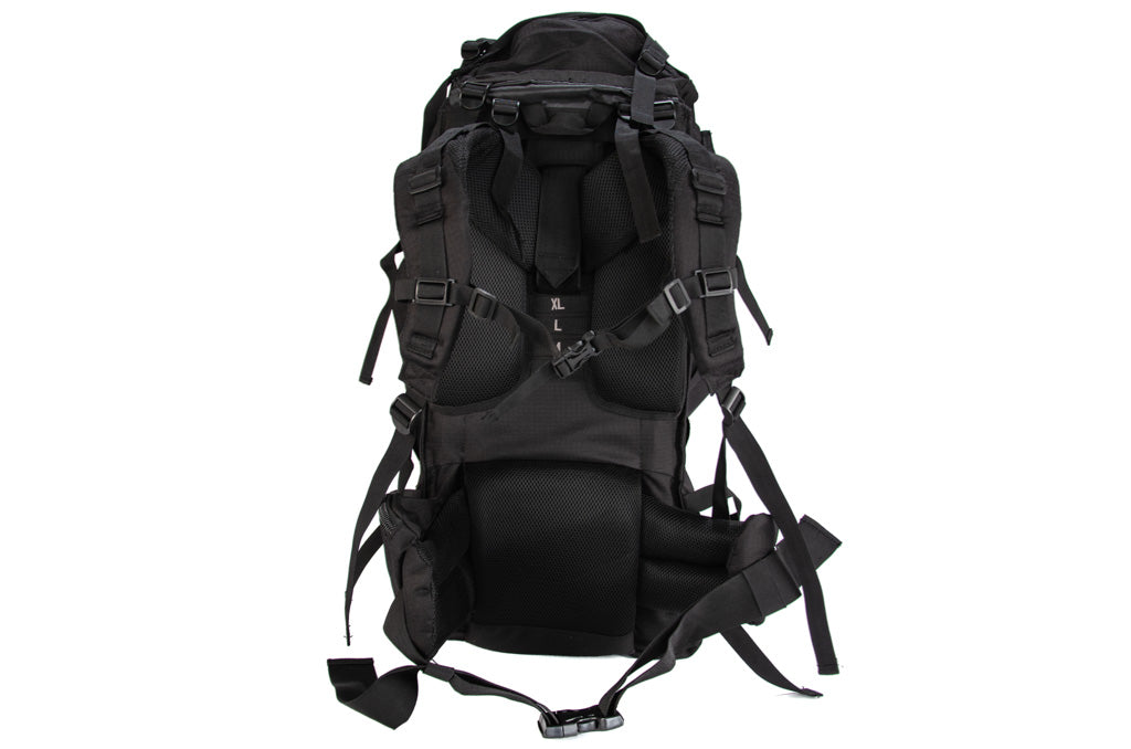 RU85 Trekking Backpack Large 85 L black