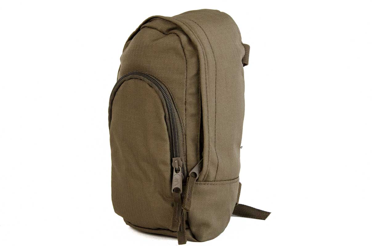 RUSETA 59 Rucksack-Außentasche Oliv