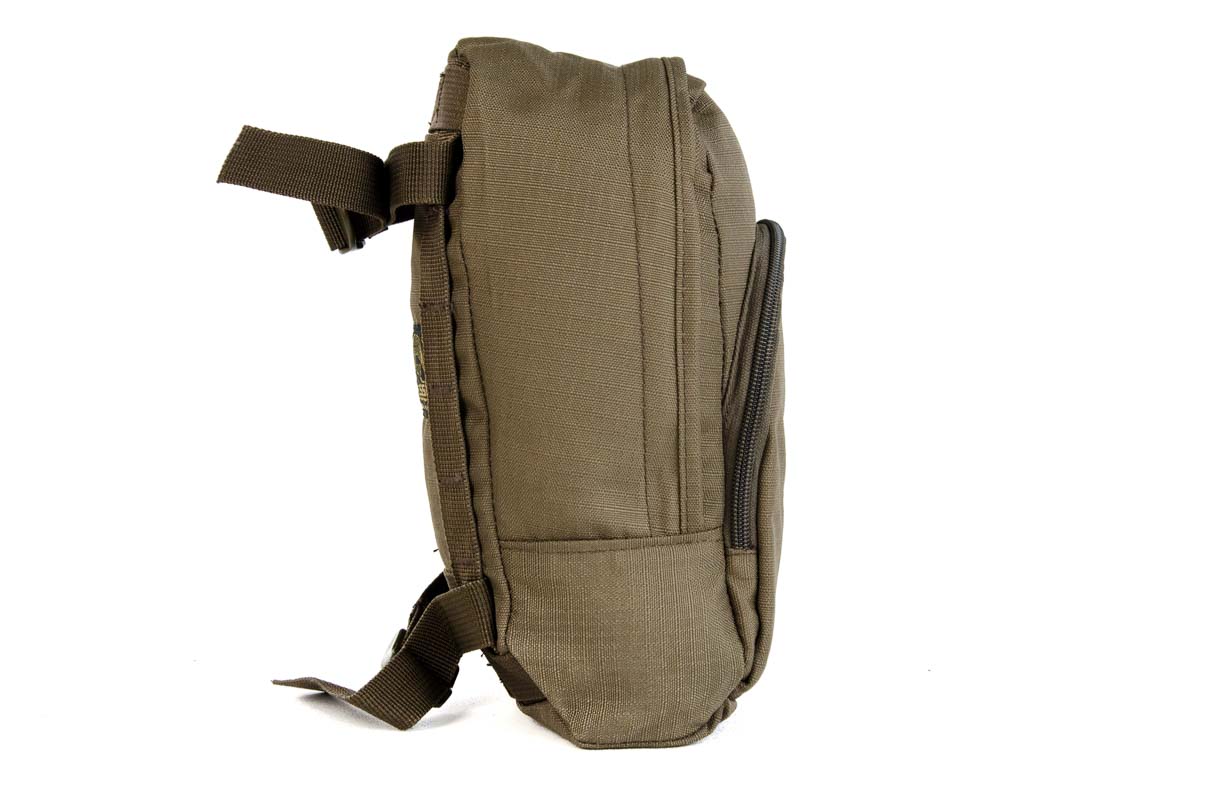 RUSETA 59 Rucksack-Außentasche Oliv