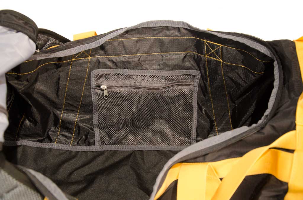 T0160S Faltbarer Duffelbag 60 L Schwarz