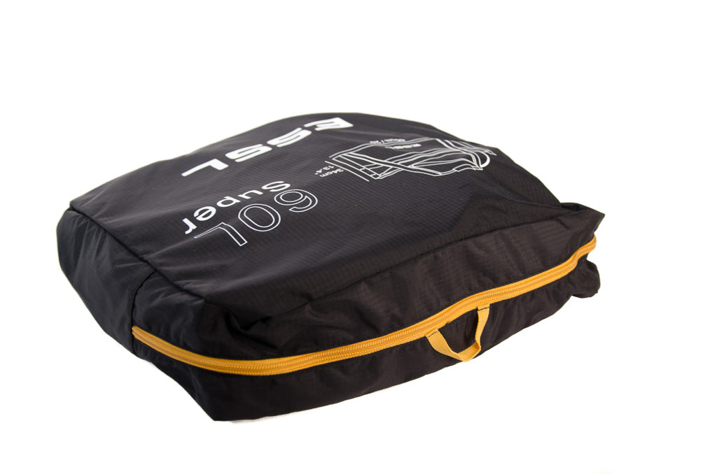 T0160S Faltbarer Duffelbag 60 L Schwarz
