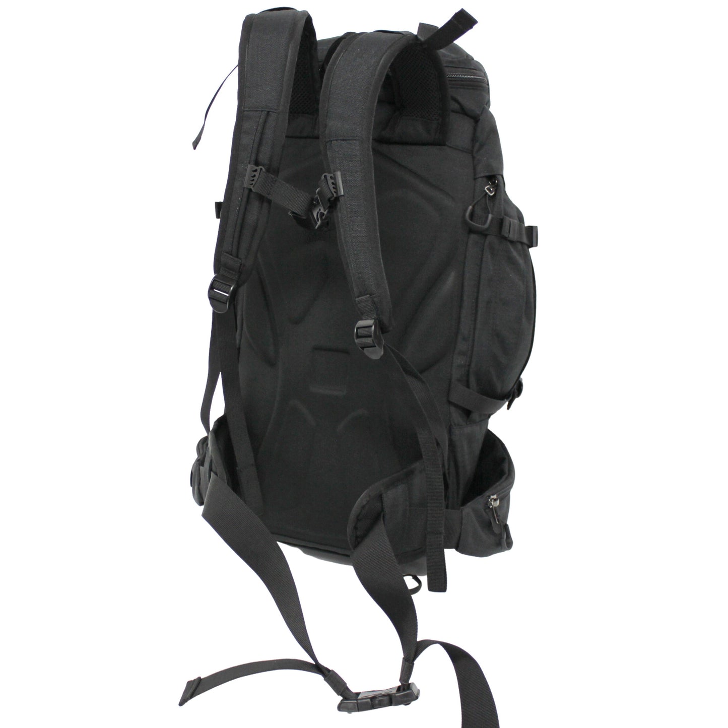 RU33 Leichter und geräumiger Alpin- und Wanderrucksack 33 Liter schwarz