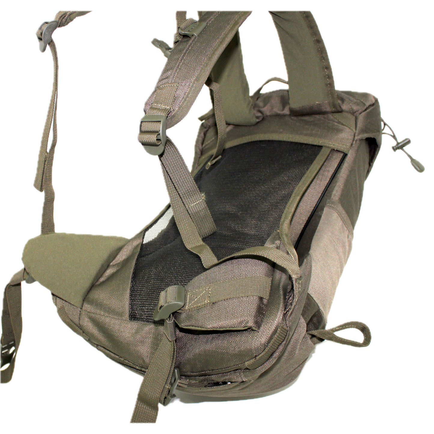 RU30N-OL Wanderrucksack 18L oliv | Mit Trampolin-Rücken | Sehr-Leicht