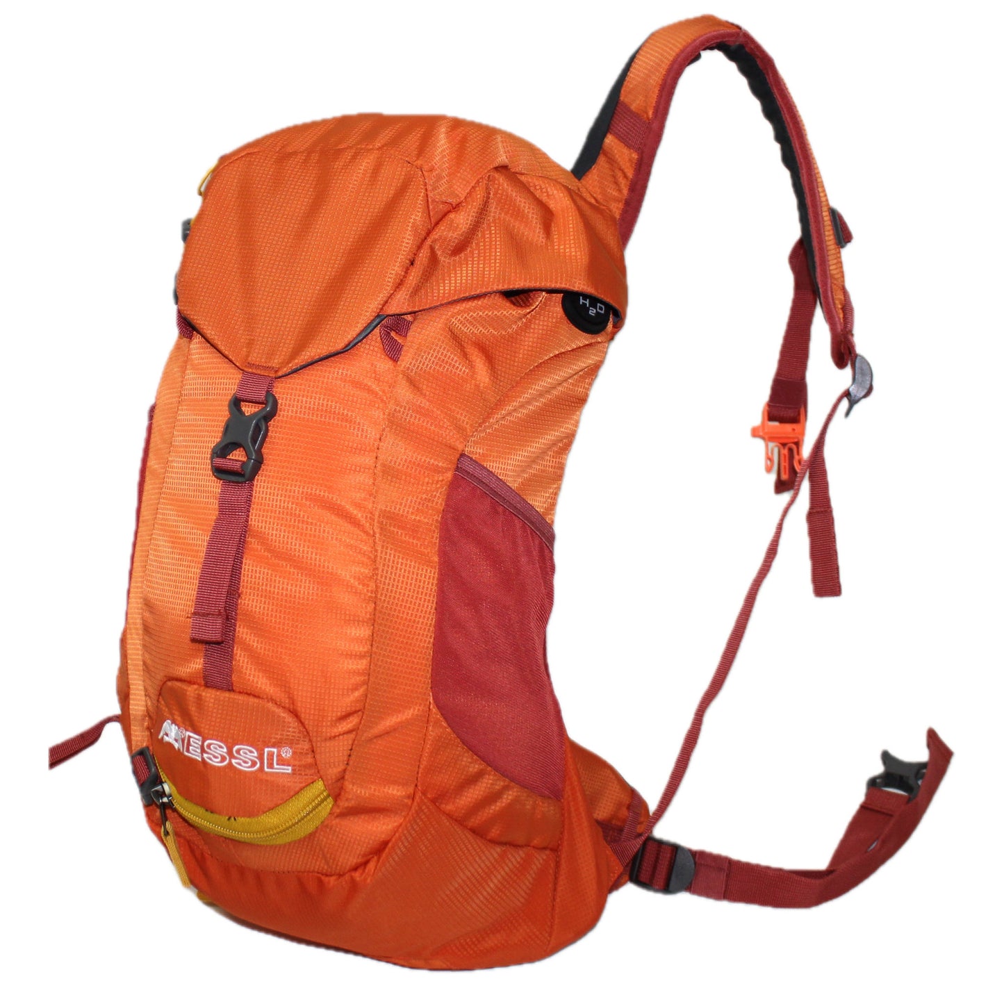 RU30N-OR Wanderrucksack 18L orange | Mit Trampolin-Rücken | Sehr-Leicht