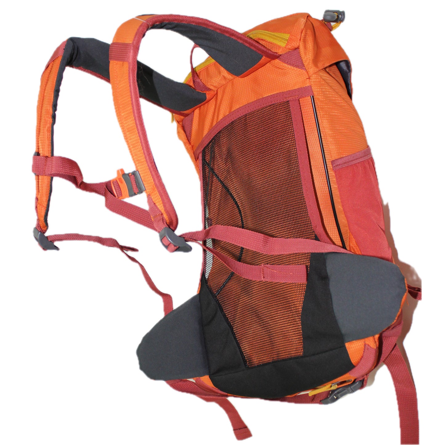 RU30N-OR Wanderrucksack 18L orange | Mit Trampolin-Rücken | Sehr-Leicht