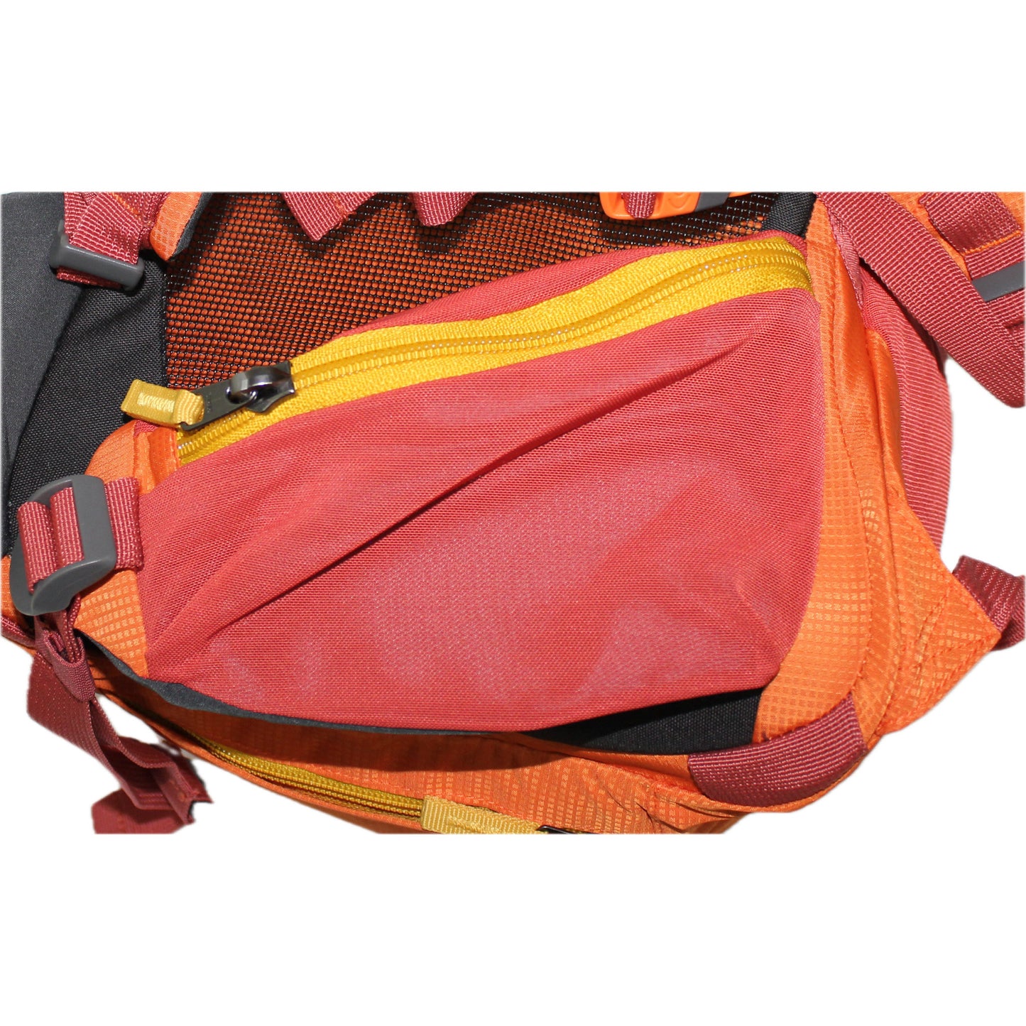 RU31N-OR Wanderrucksack 25L orange | Belüfteter Netzrücken (Kopie)