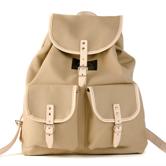 RU137Pla cotton backpack 17 l sand - available from Oct. 2020
