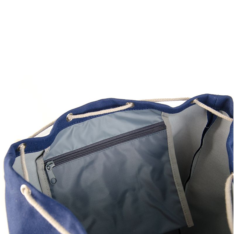 RU137Pla cotton backpack 17 l blue - available from Oct. 2020