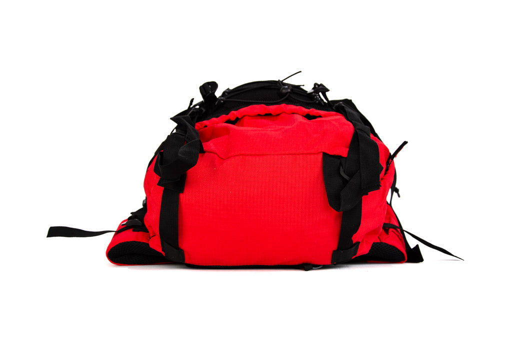RU75 Tour backpack 65 L red with black