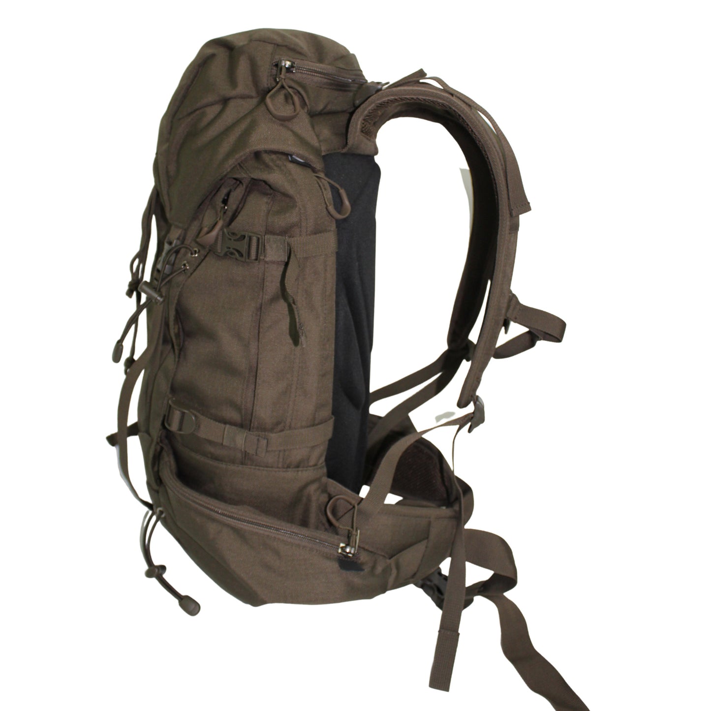 RU33 Lighter, spacious alpine backpack olive